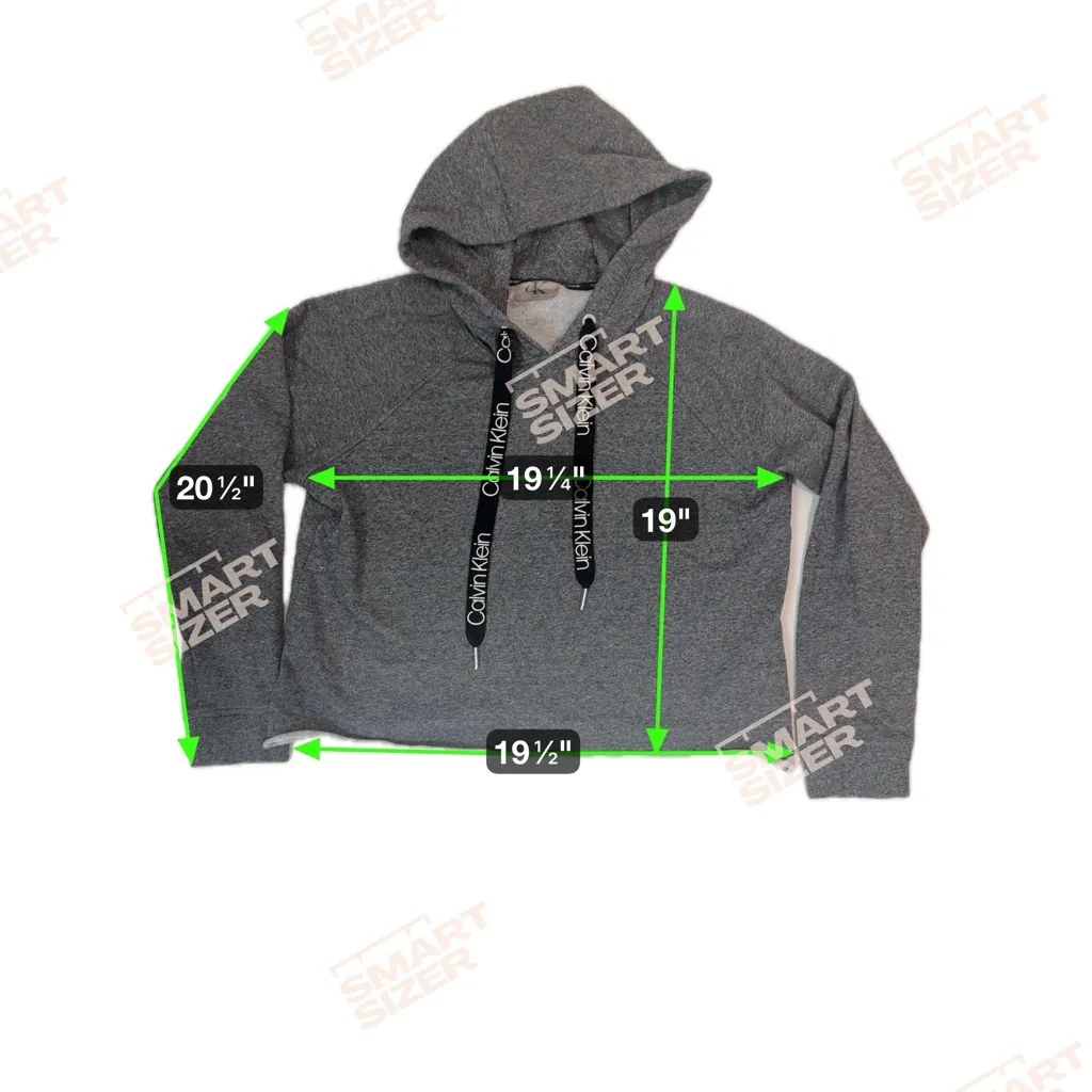 Calvin Klein Performance Long Sleeve Cropped‎ Hoodie size S - Image 8