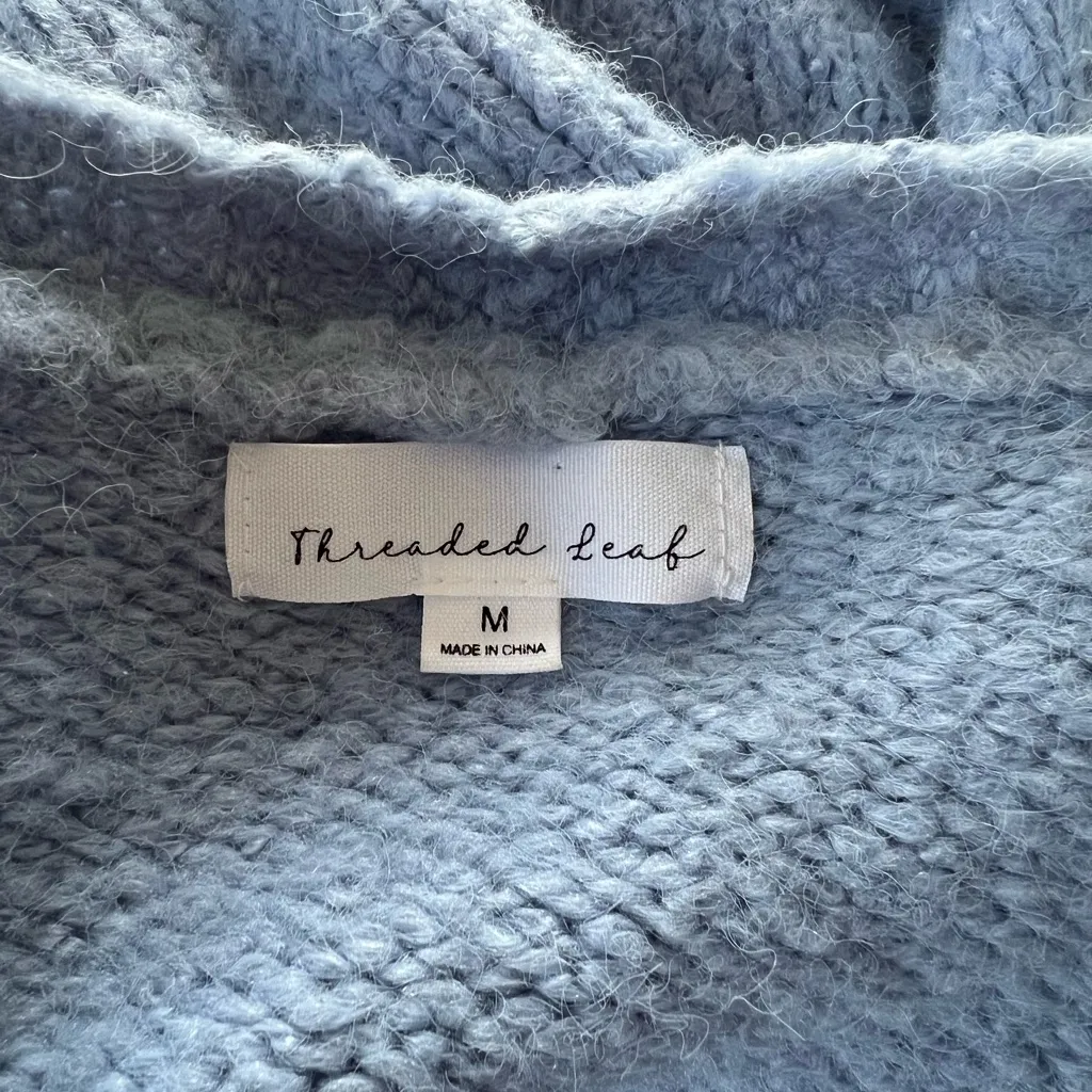 Daisy Sweater Blue Size M - Image 4