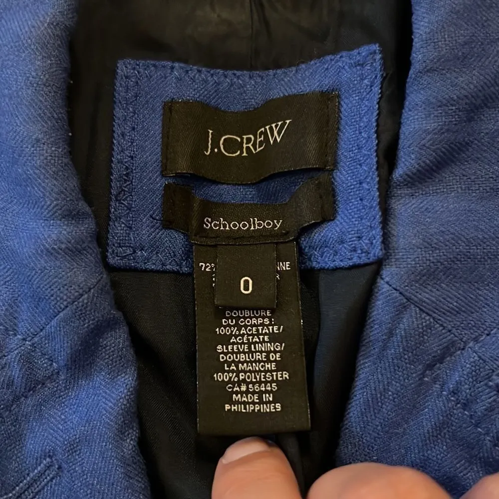 J crew blue black label blazer 0 - Image 6