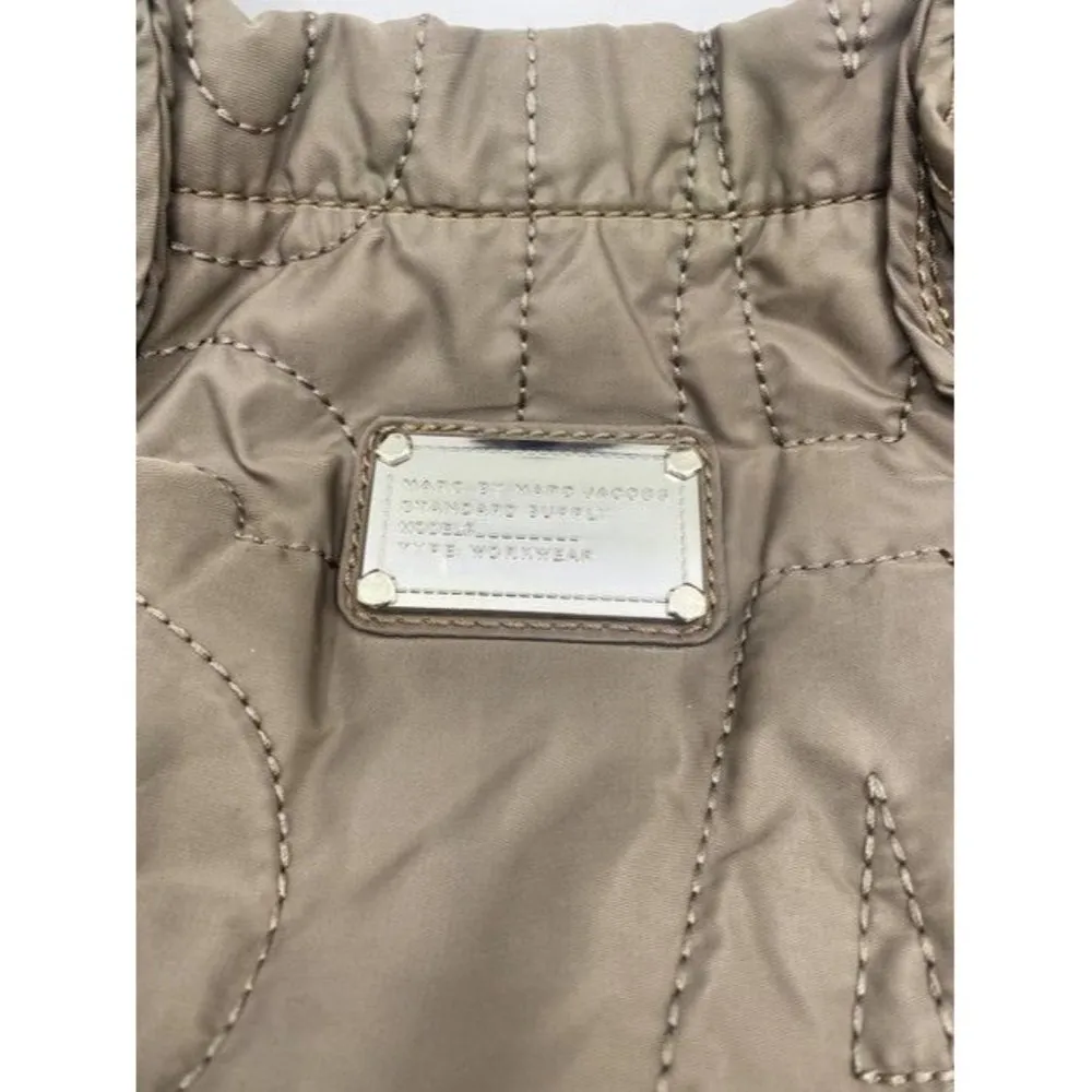 Marc By Marc Jacobs Medium Tate Tote Quartz Gray Nylon Shoulder Bag - Image 5