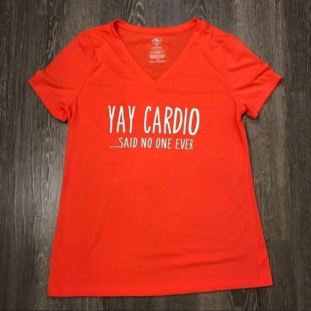 Athletic Works Women's Active Graphic Tee‎ Medium - Image 2