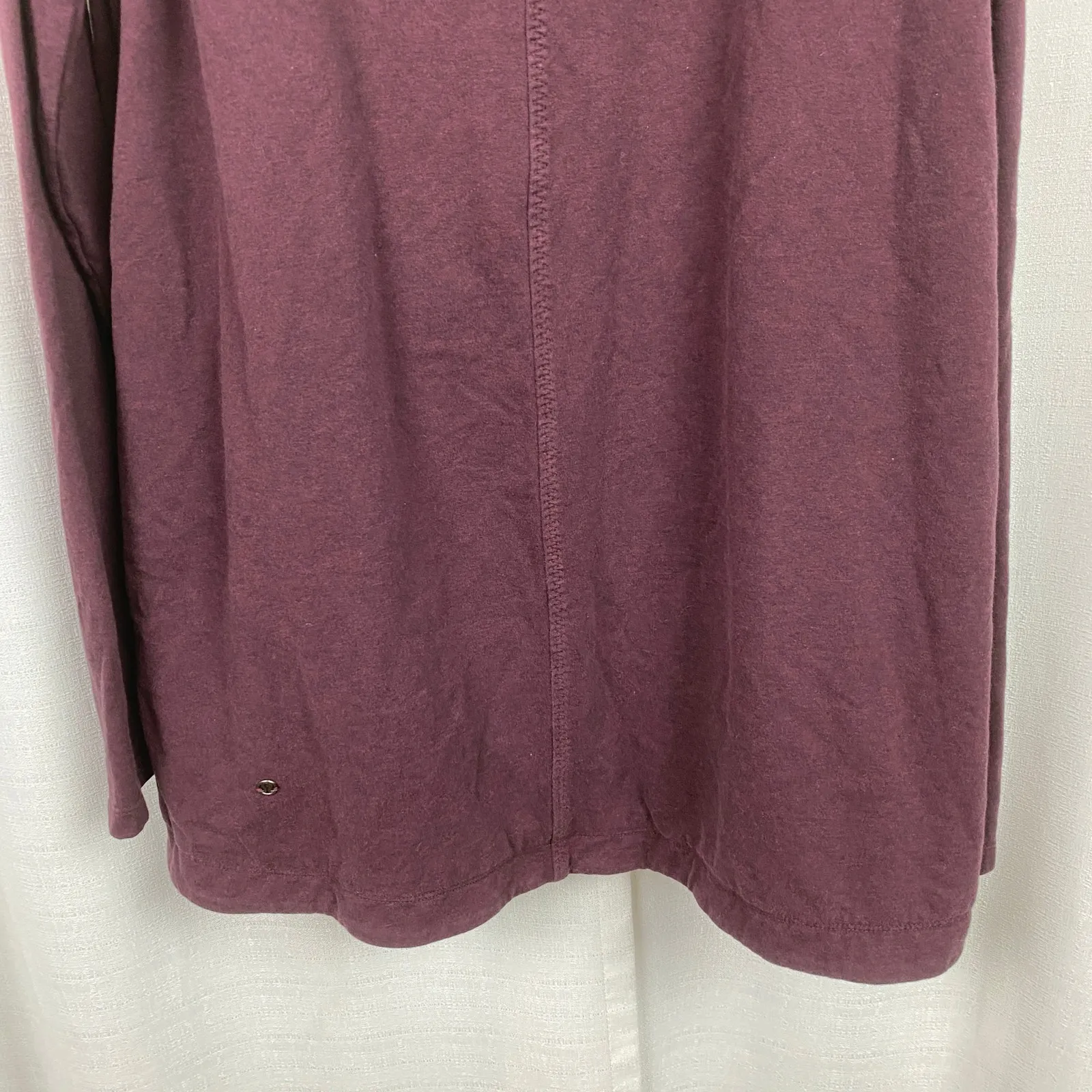 Lululemon  Heathered Bordeaux That’s A Wrap Button Jacket Sz.10 - Image 13