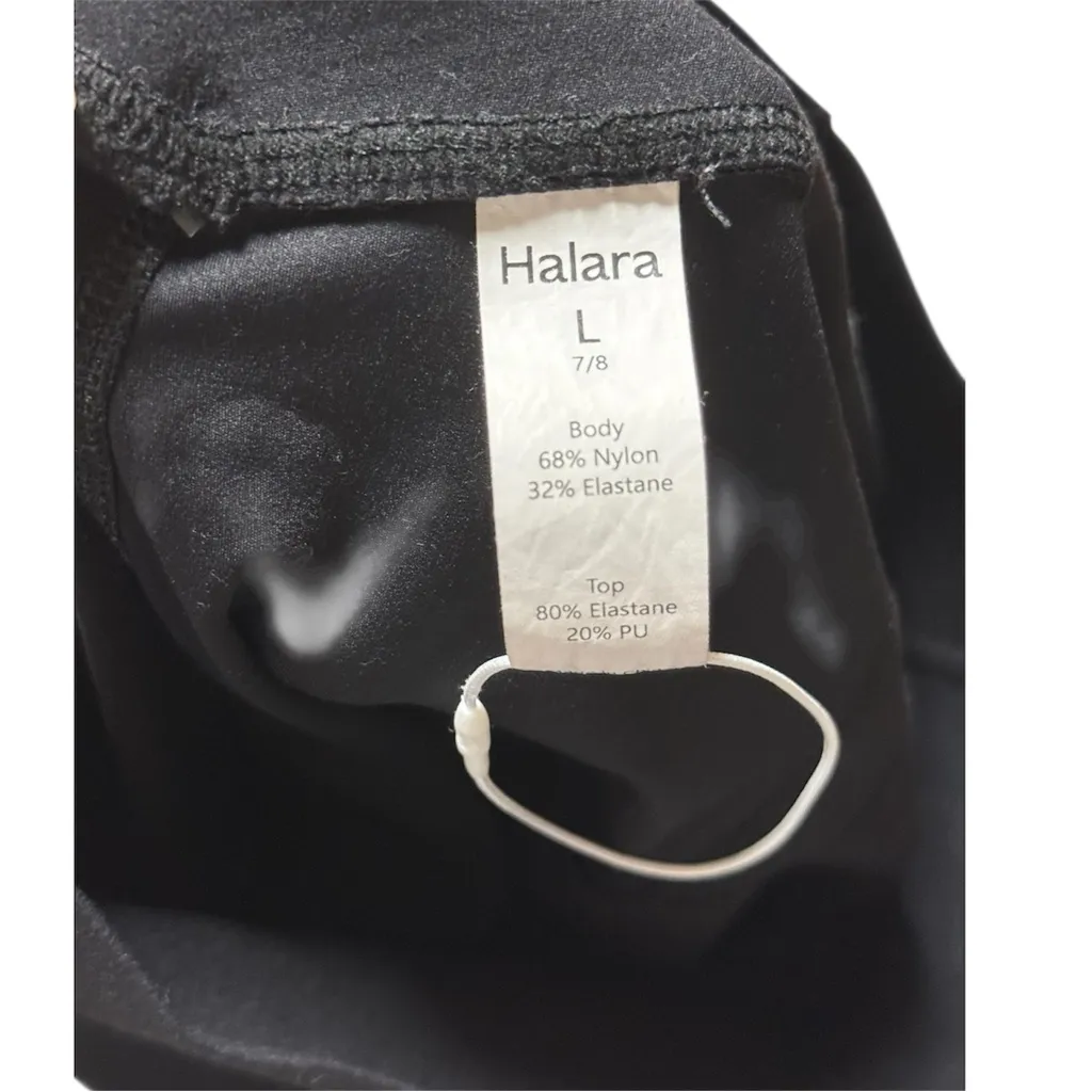 Halara 7/8 UltraSculpt High-Waisted Butt-Lifting Leggings w/ Pockets - Size L - Image 5