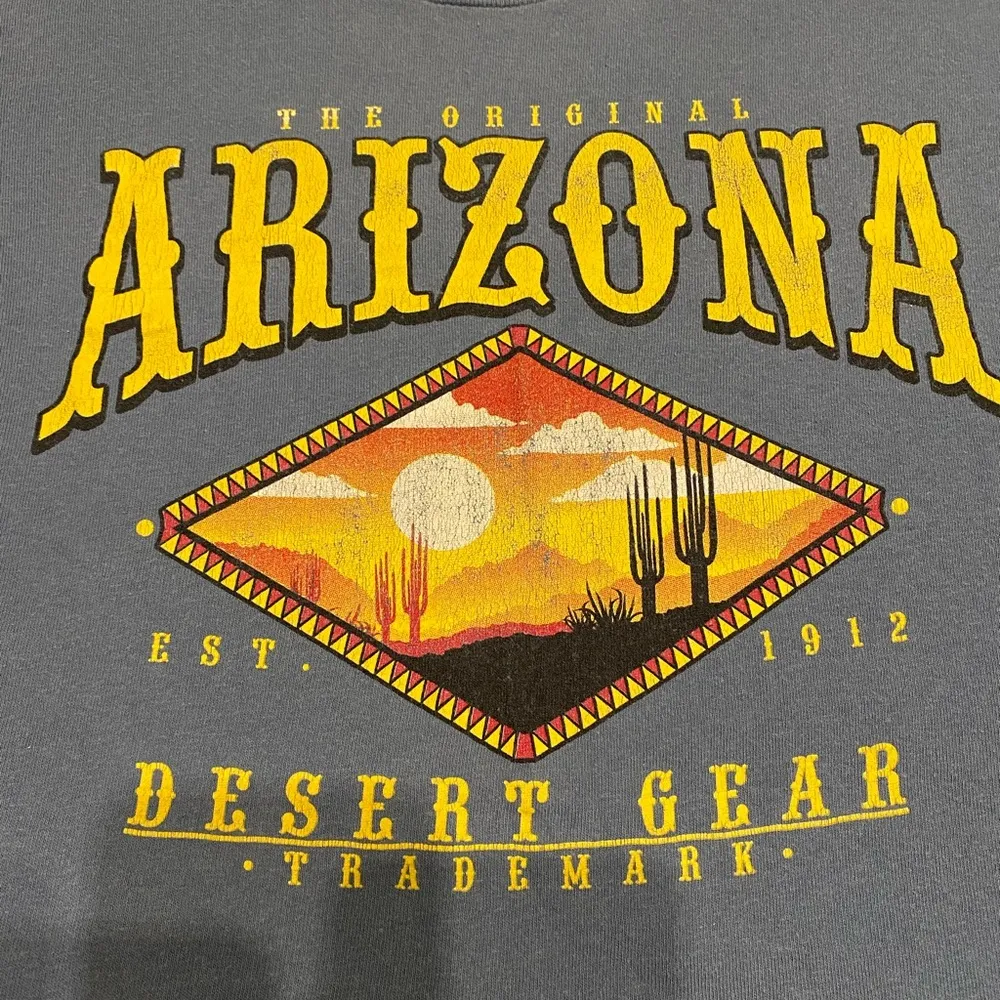 Vintage Arizona Tee Blue Size M - Image 2