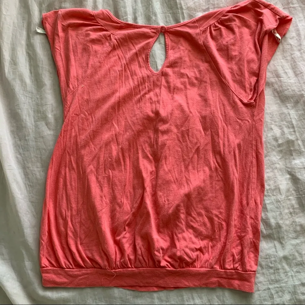 pink ruffle top - Image 2