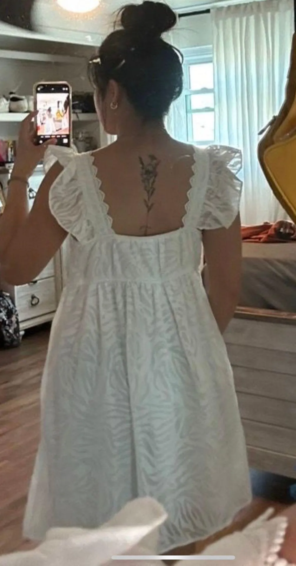 Boutique Dress White - Image 3