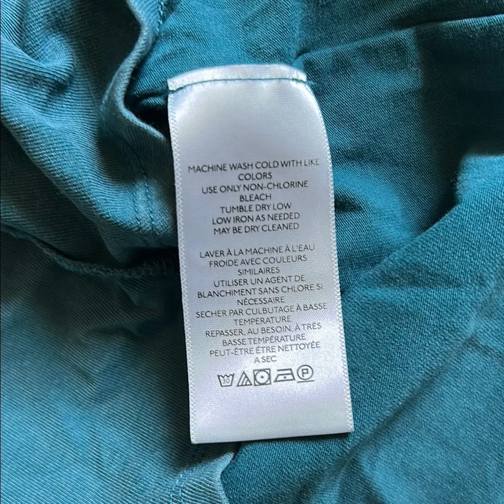 We The Free Blue Asymmetrical Long Sleeve Bodysuit - Image 4