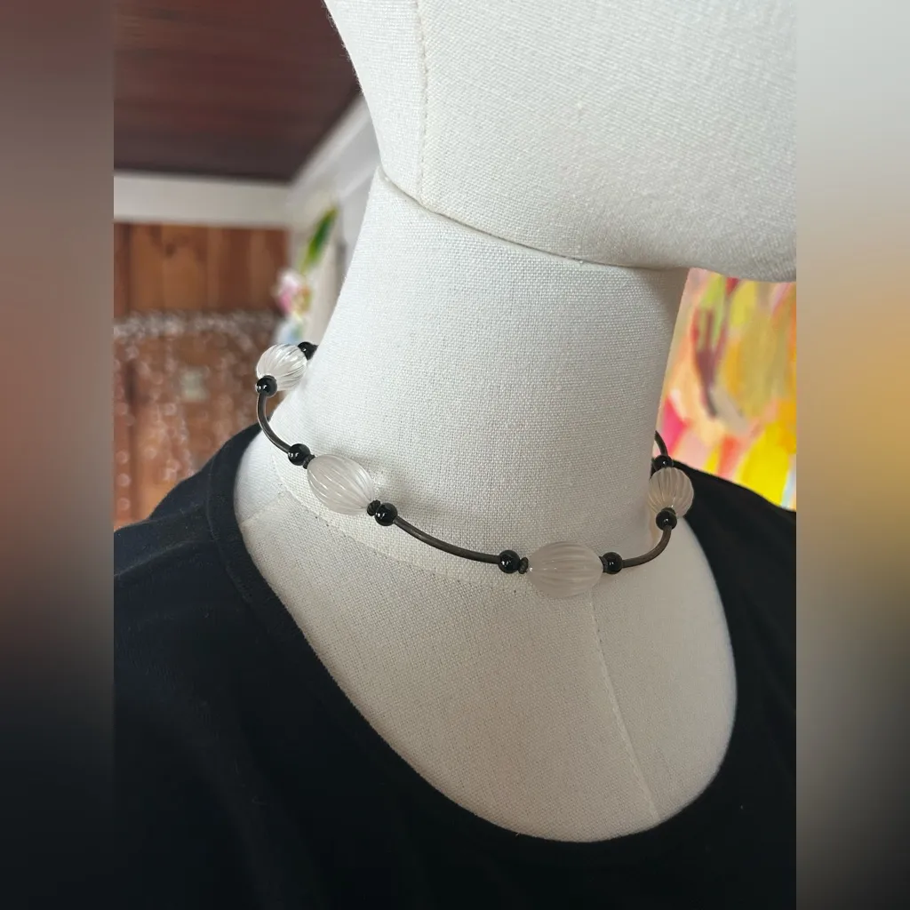 Vintage 15” Sterling Bauble Choker - Image 4