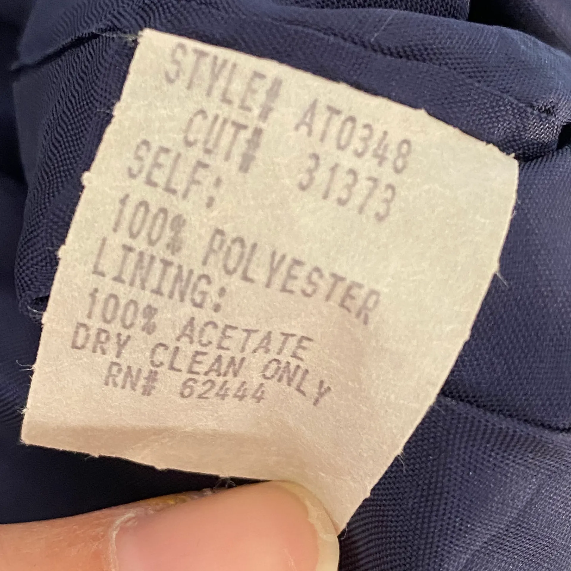 navy blue dress. - Image 9