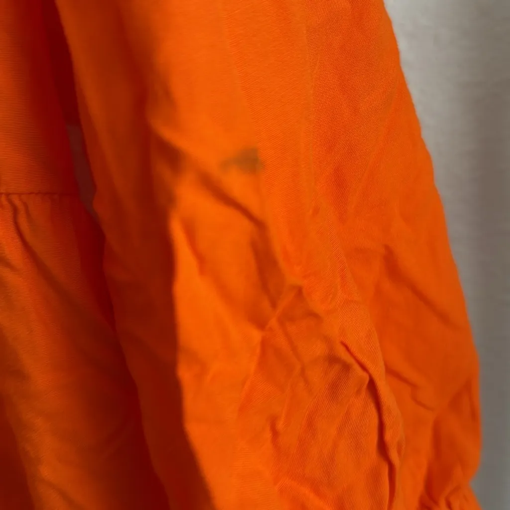 The Drop Caralyn Mirand Orange Mini Babydoll Dress - Image 7