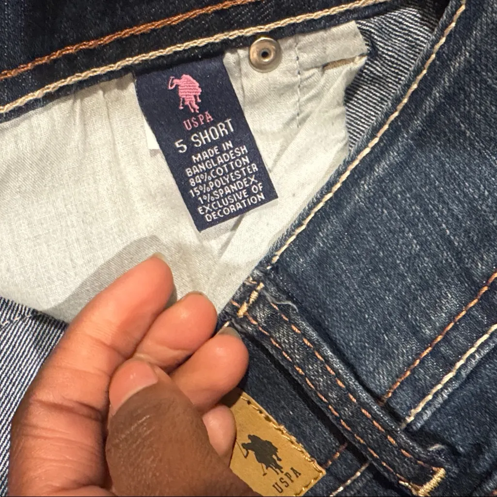 U. S. Polo Assn. Jamie Straight Leg Jeans SIZE 5S - Image 5