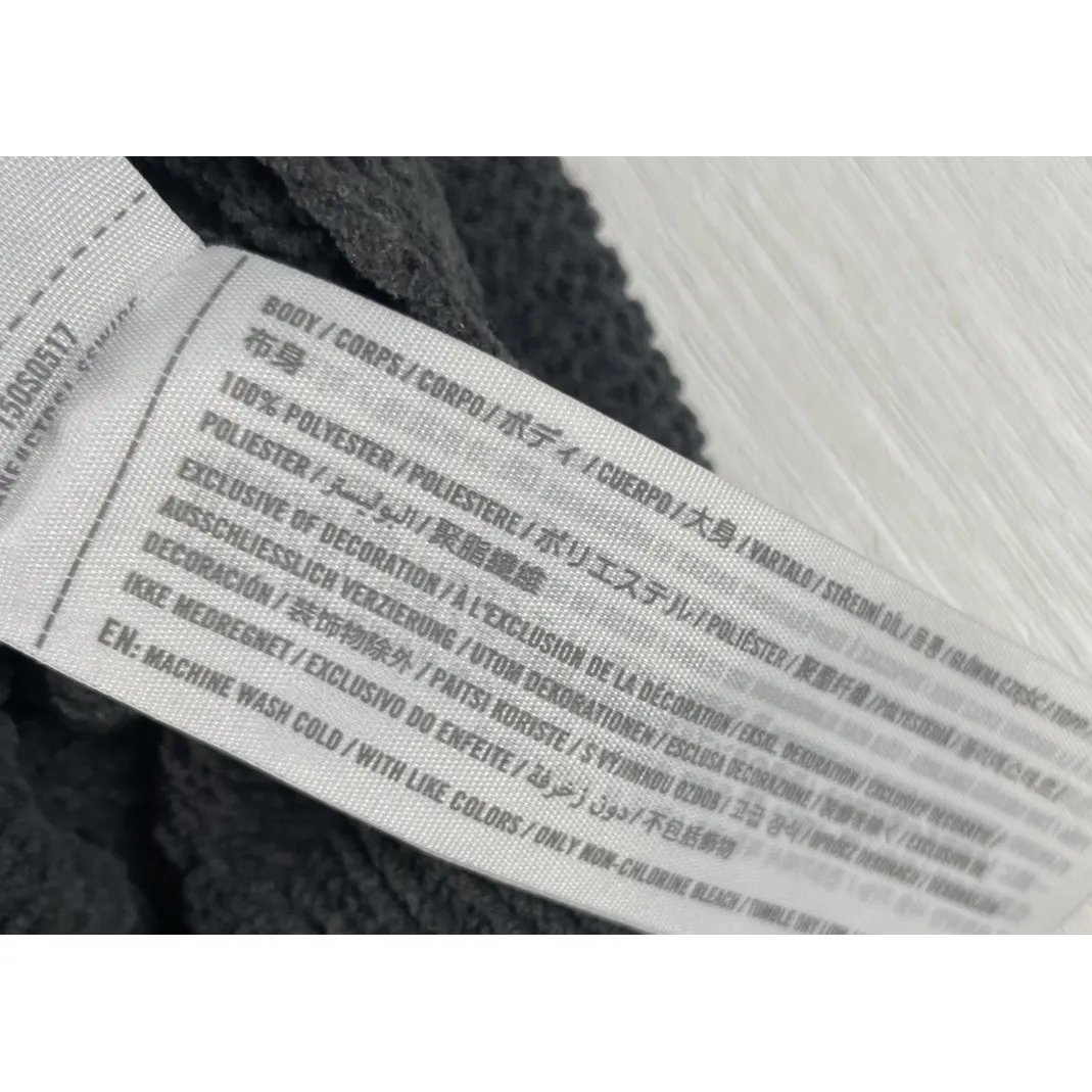 Abercrombie & Fitch Oversized Barrel Sleeve Sweater Top Soft Women M Cinch Cuff - Image 8