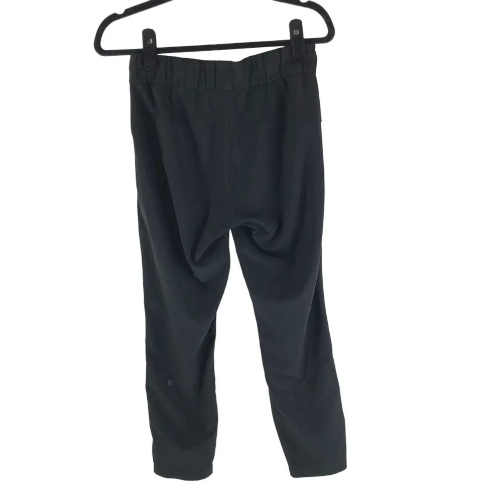 Lululemon On The Fly Pant Woven 28" Black 4 - Image 2