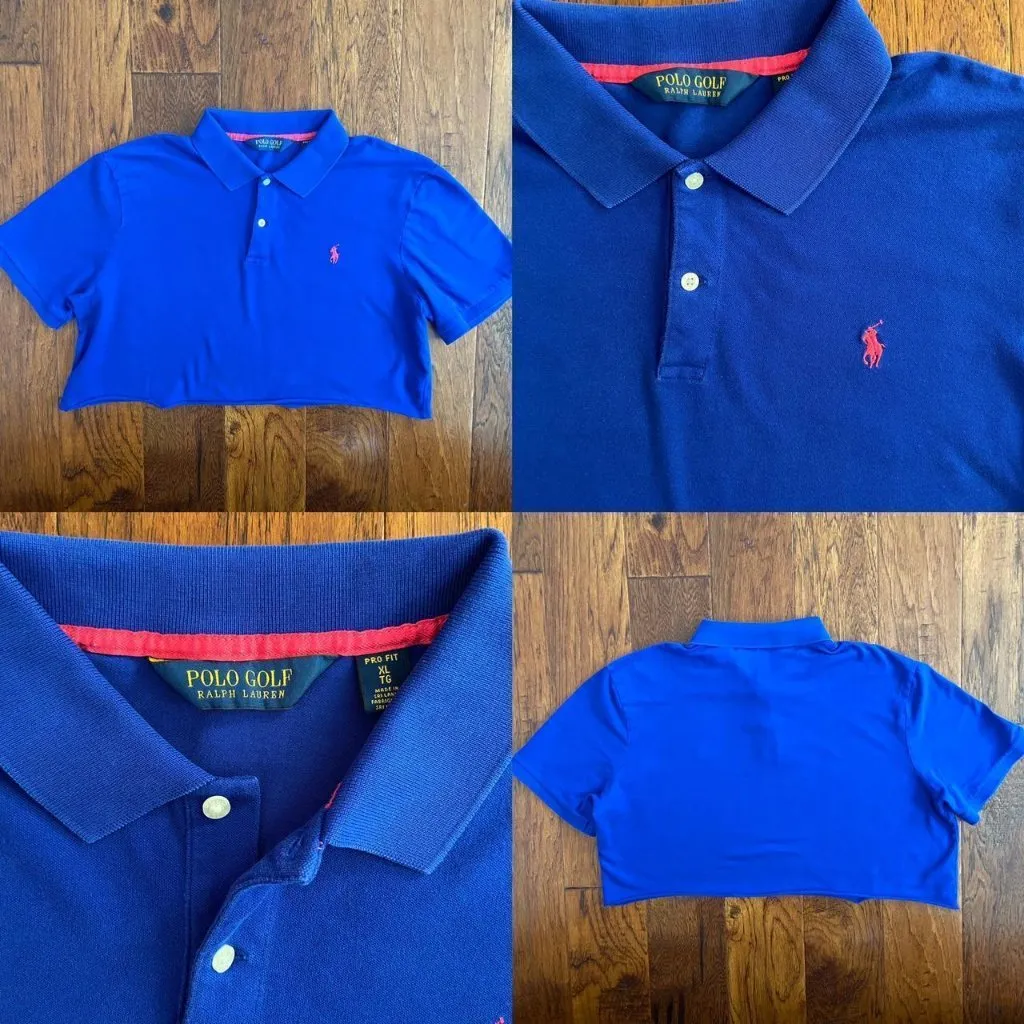 Polo Ralph Lauren Cropped Polo - Image 4
