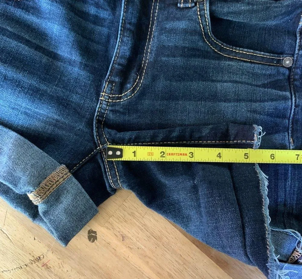 American Eagle Outfitters Midi Denim Shorts 2 - Image 5