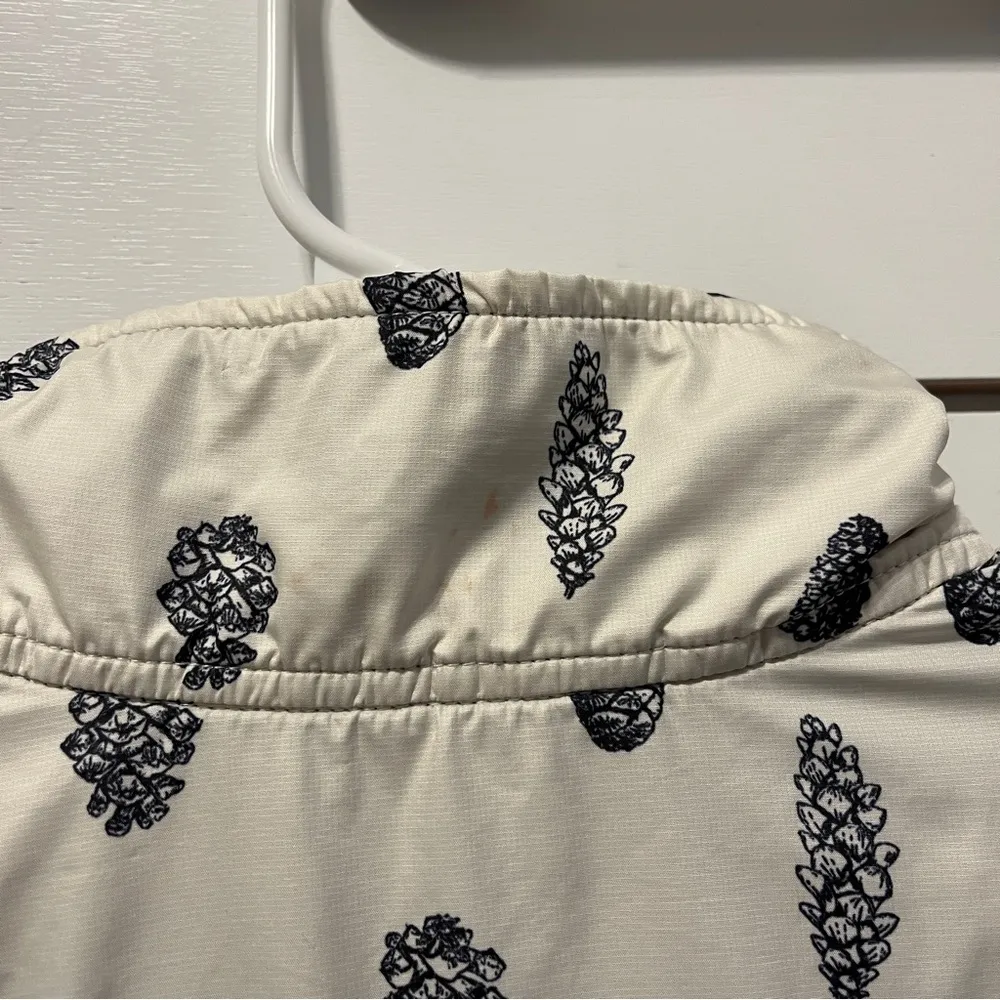 The North Face  1/2 Zip Fleece Patterned Pine-cone Jacket - Image 9