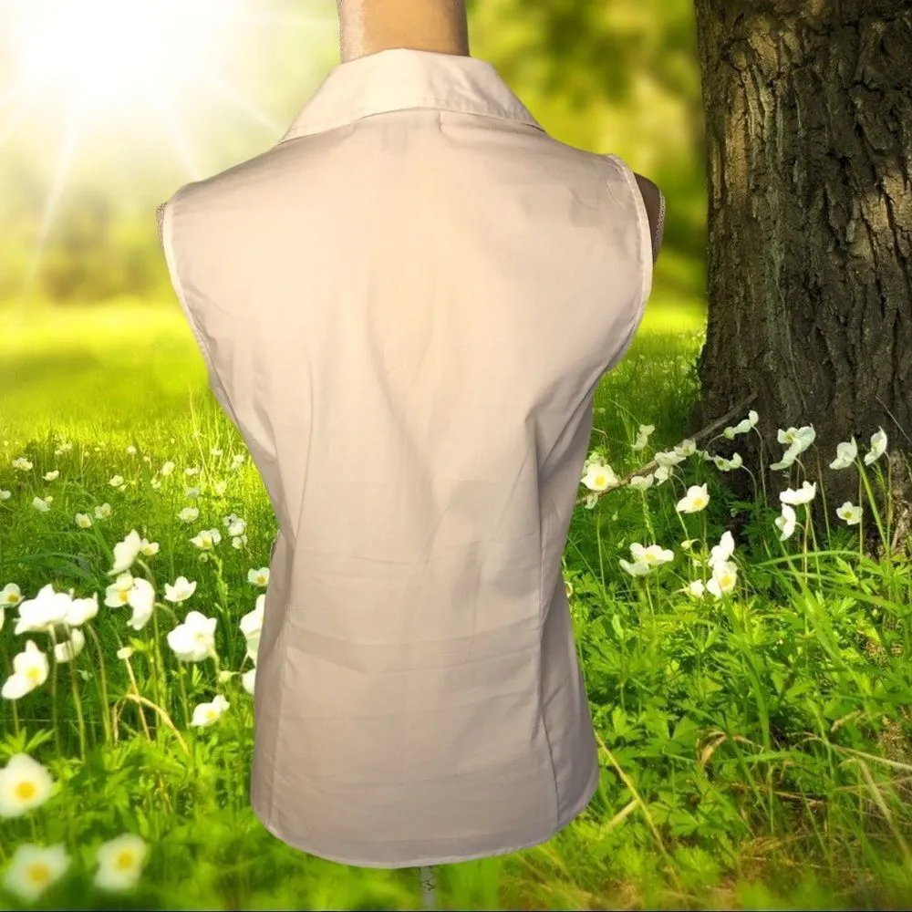 Notations white tie front top, really nice! - Image 4