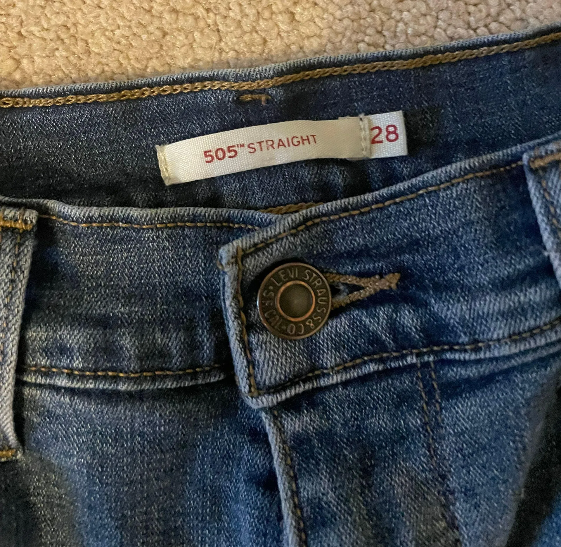 505 Straight Leg Mom Jeans - Image 2