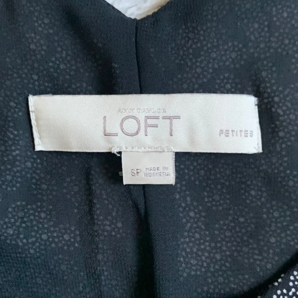 LOFT Patterned Cold Shoulder Blouse - Image 4