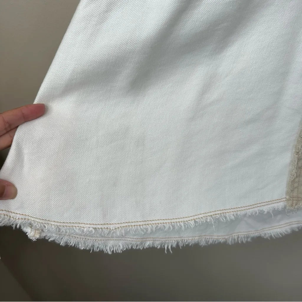 NEW Anthropologie Holding Horses Skirt Womens 12 Patchwork Asymmetrical Hem - Image 6