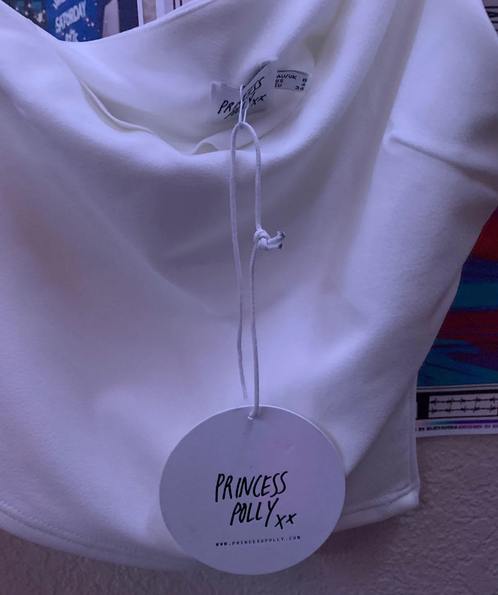 White One Shoulder Top - Image 6