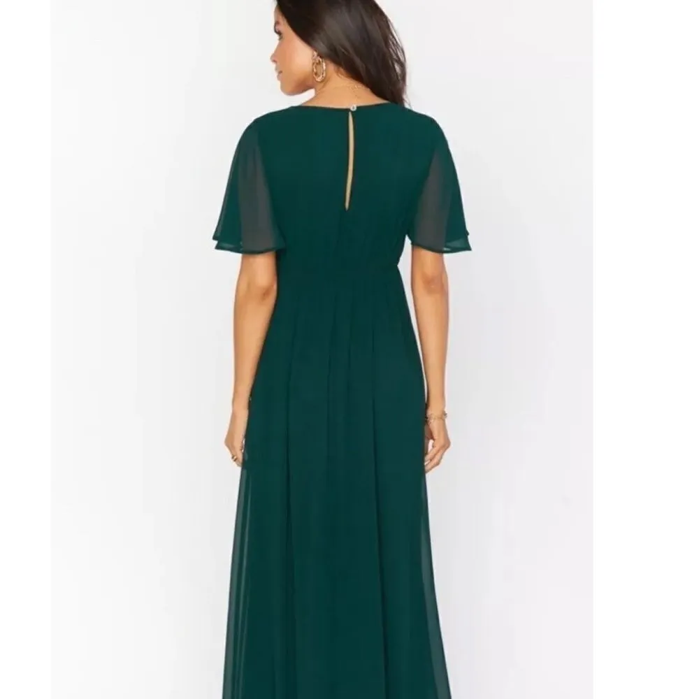 NWT Show Me Your Mumu SMYMM Emily Green Maxi Dress - Image 2