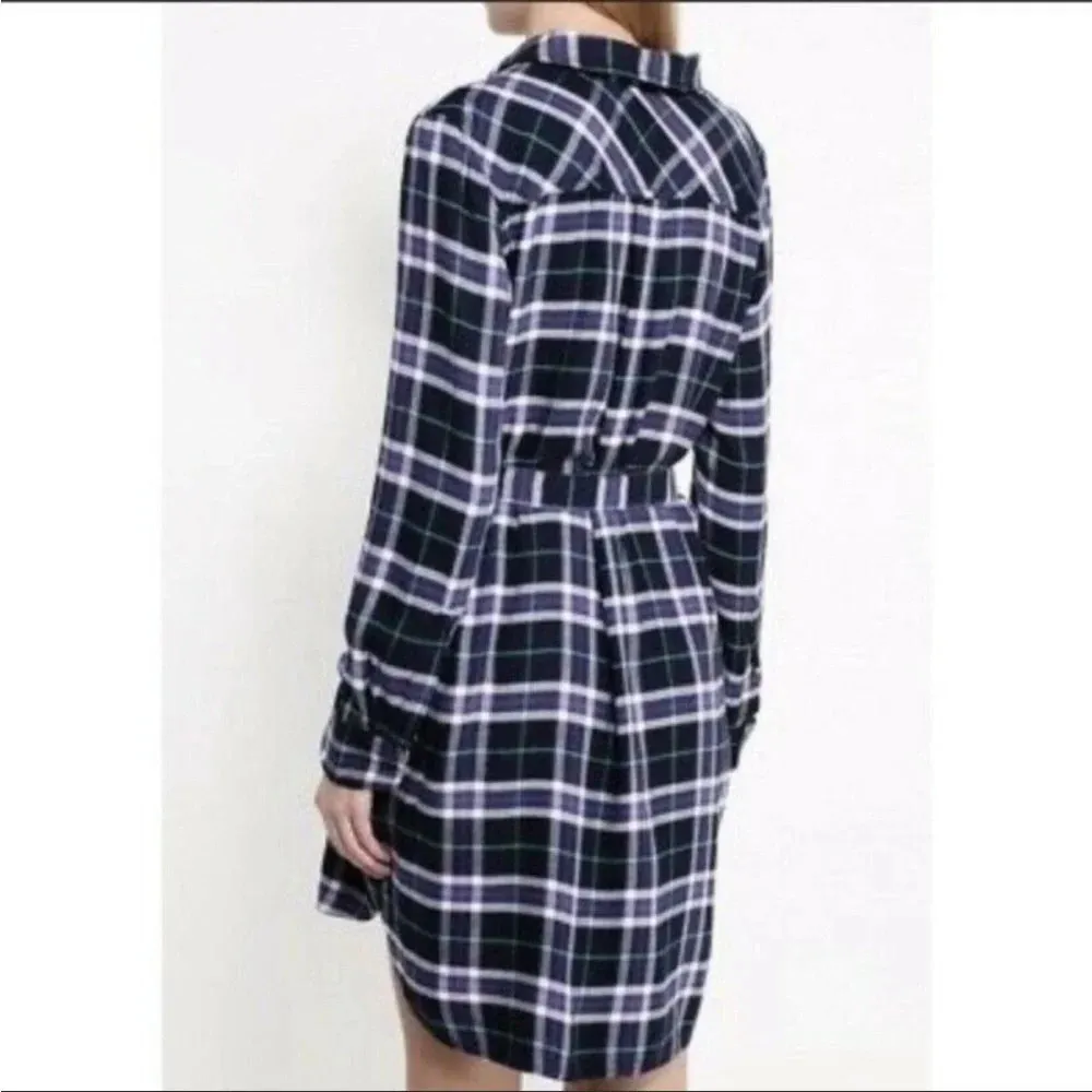 Gap Pendleton Plaid Shirtdress medium - Image 4