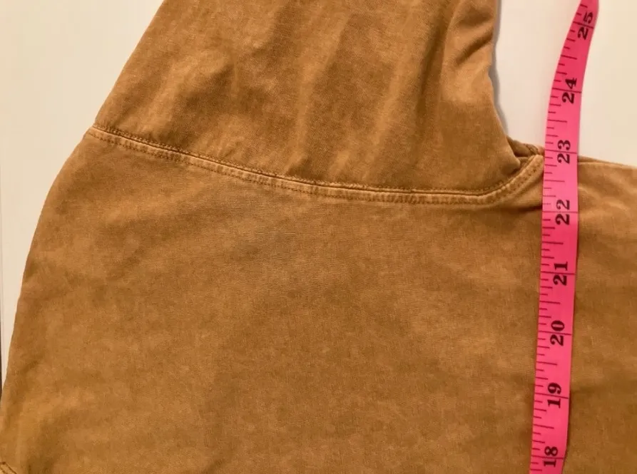 Western Cowgirl Horse graphic tshirt mineral wash brown - Image 4