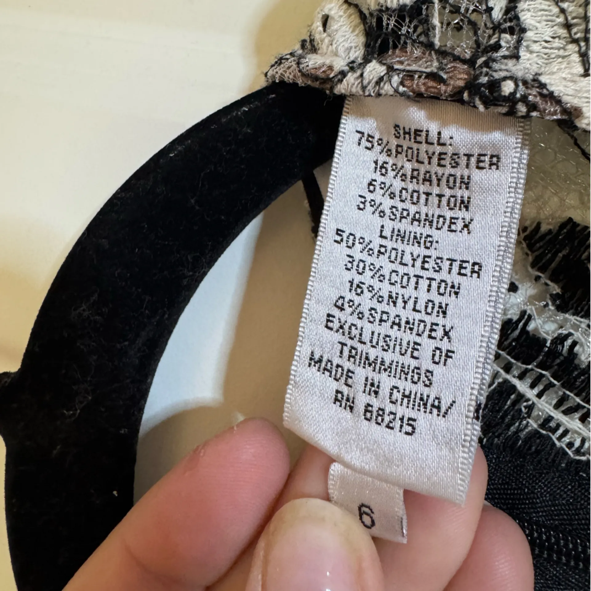 Anthropologie Byron‎ Lars Lace Melange Dress, 6 Black - Image 6