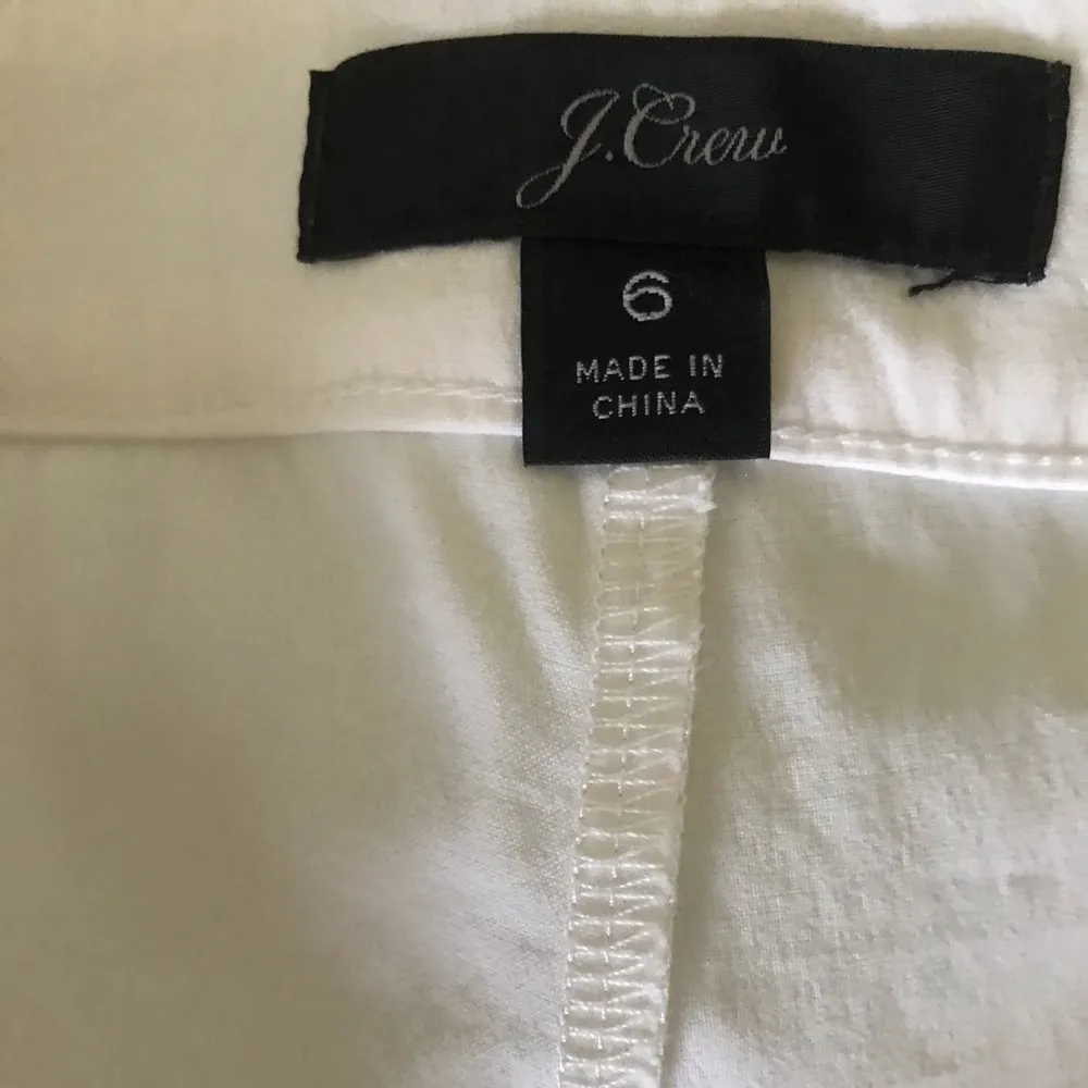J. Crew White Active skort Size Medium Tennis Country Club sz 6 - Image 6