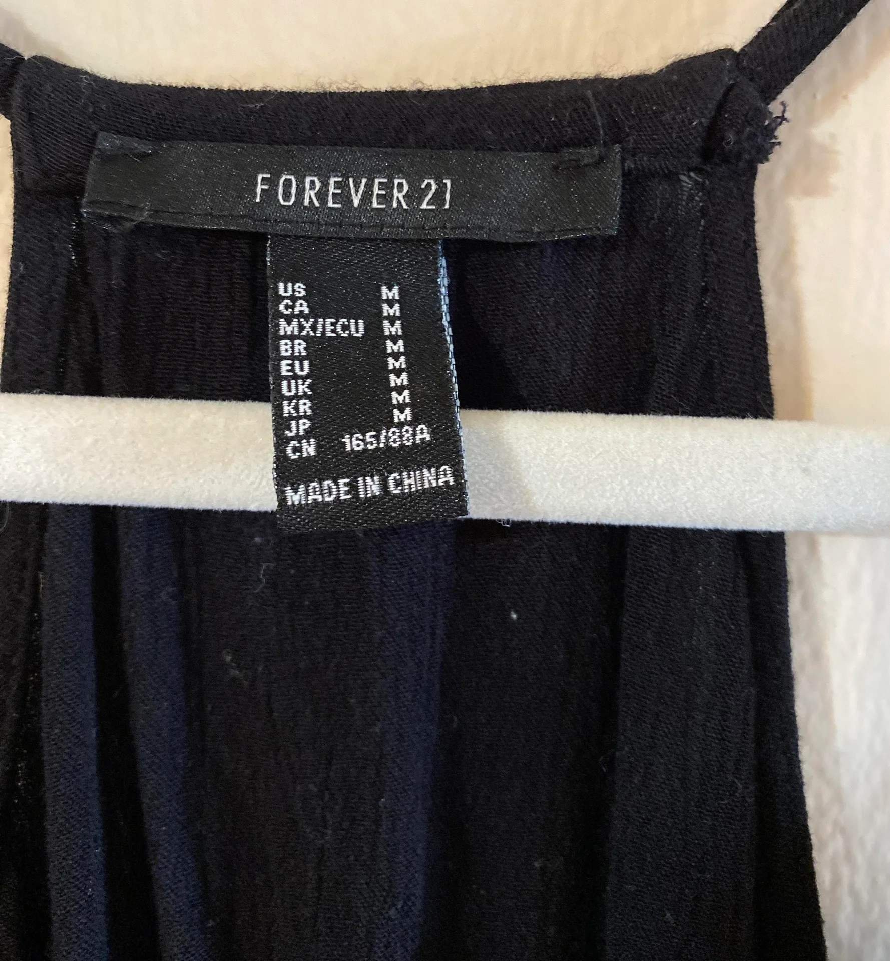 Forever 21 Flowered, Button Up Drop Top - Image 3