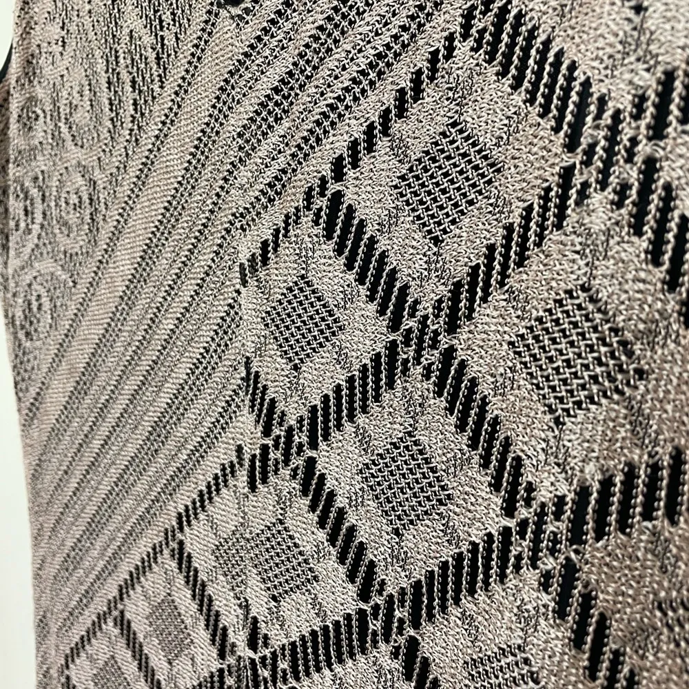 Harlow Dresses Vintage Maxi Dress Beige Boho Chic Fairy Whimsy Goth Size 10 Tan - Image 11