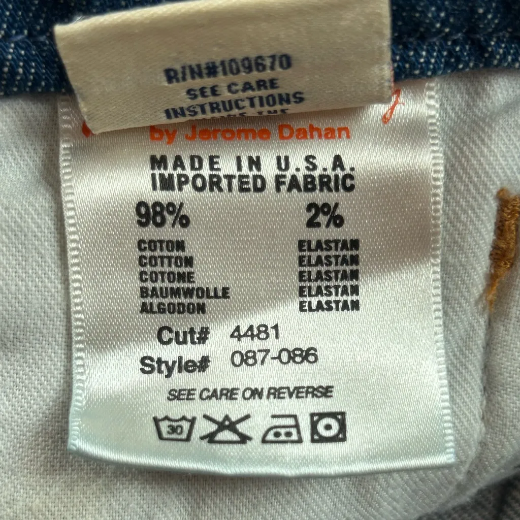 Citizens of Humanity Y2K low rise Faye wide-leg  flare medium wash jeans size 25 - Image 5