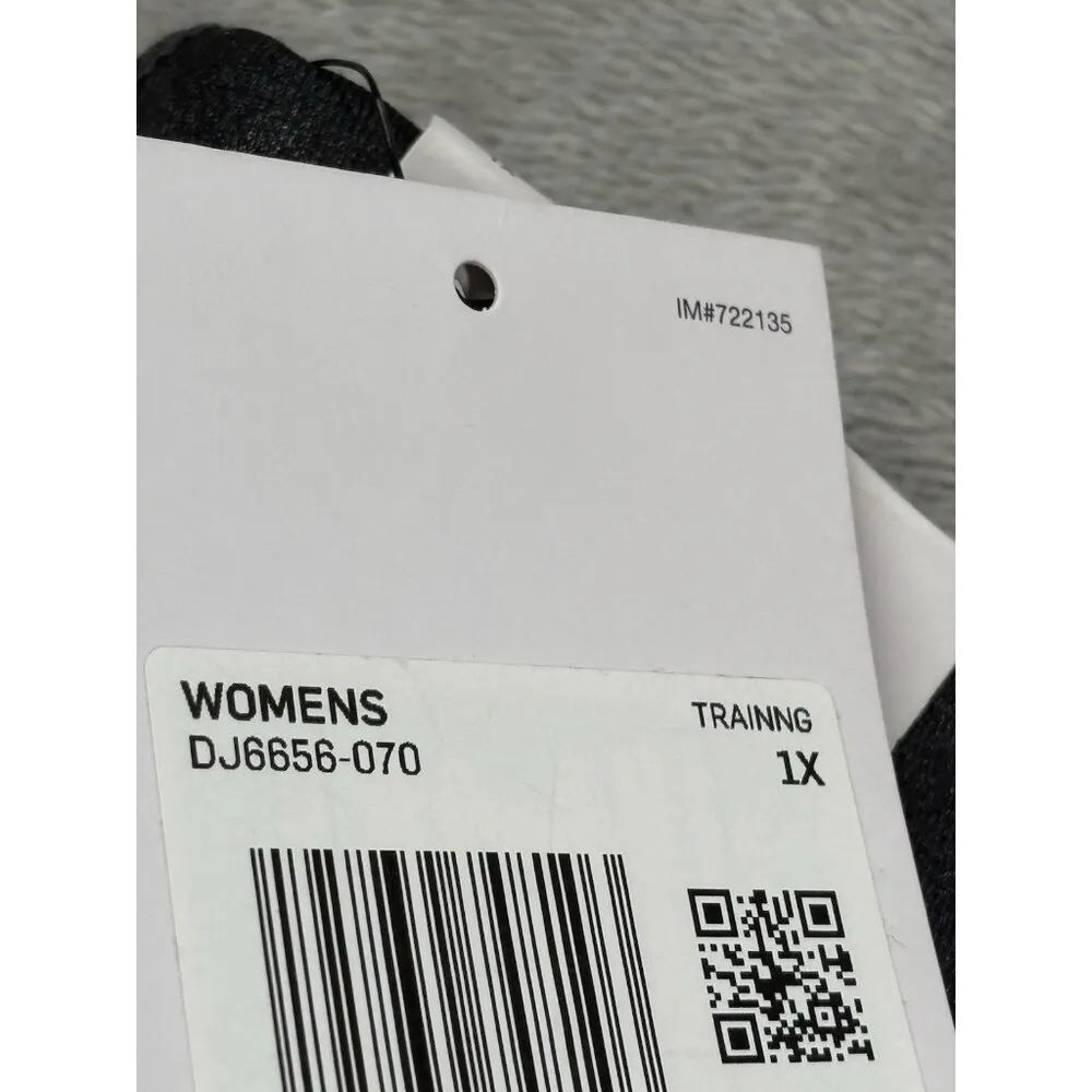 Nike One Women Dark Grey Camo Print Midrise Leggings DJ6656-070 Size 1X - Image 7