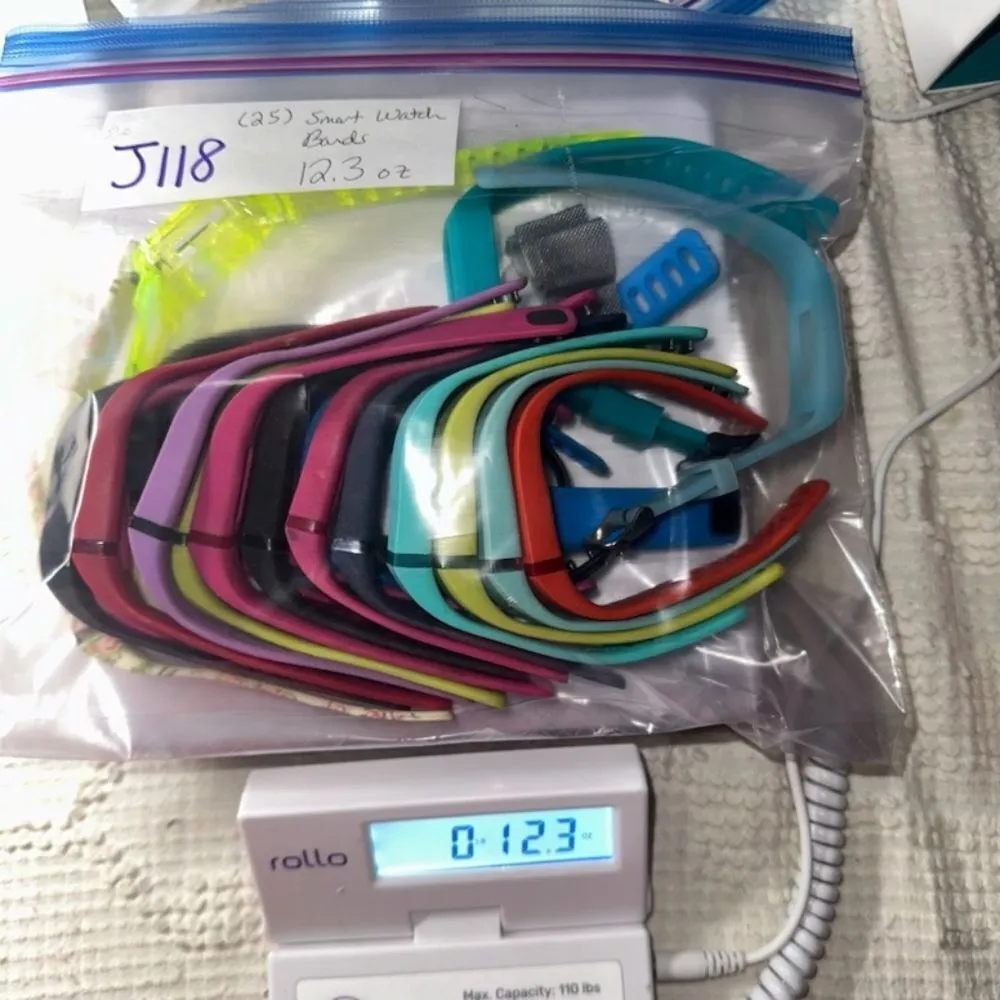 J118 Bulk Bundle of 25 Smart Watch Bands - Image 4