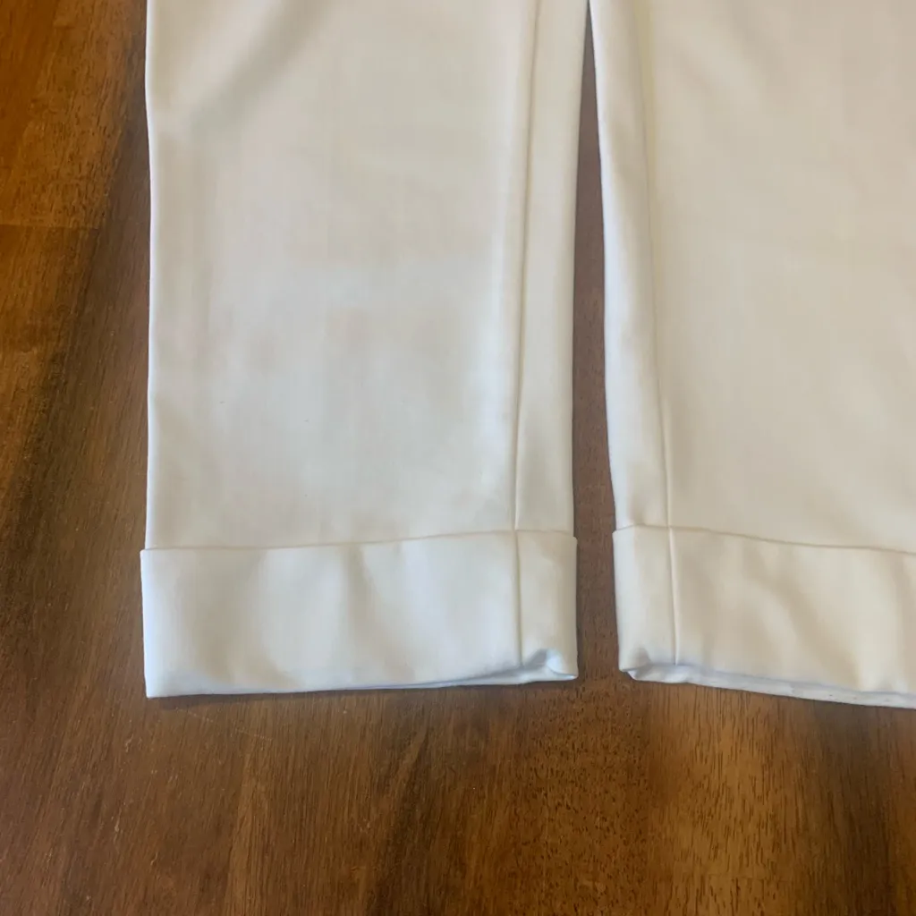 WHBM The Girlfriend White Pants 16 long - Image 6