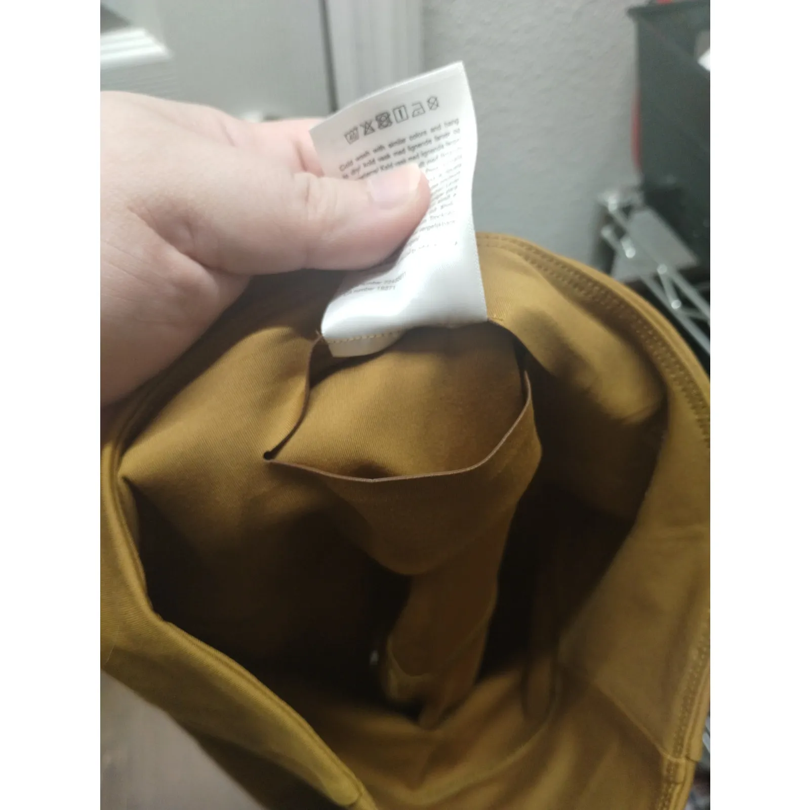 Girlfriend Collective NWT Size XS Gold/Mustard High Rise Compression Bike Shorts - Image 5