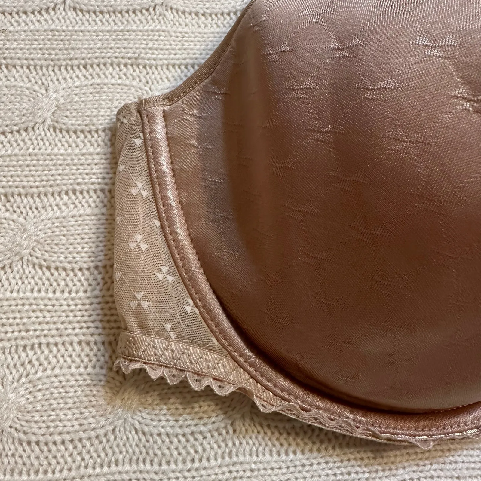 NEW Chantelle Underwire Bra sz 38D Chantelle Courcelles 6797 Spacer T-Shirt bra - Image 11