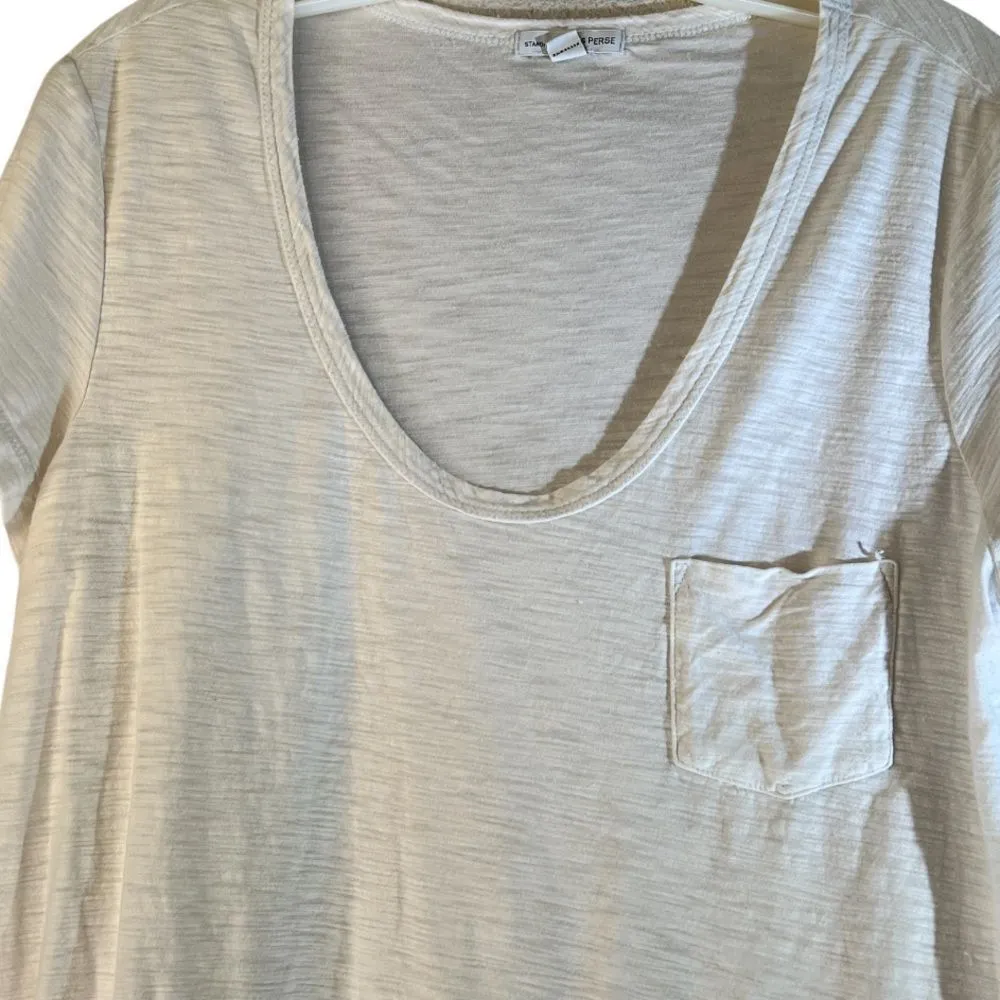 Standard James Perse White T-Shirt - Image 2