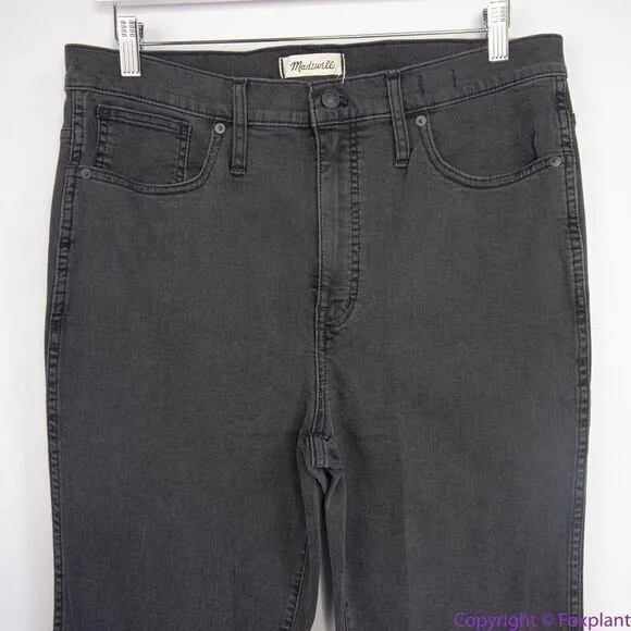 NEW Madewell Stovepipe Jeans in Banberry Wash: Raw-Hem Edition,‎ 32 - Image 5