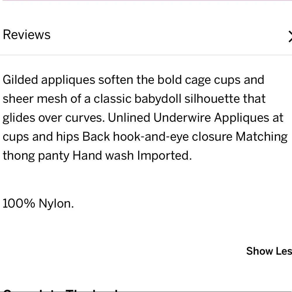 Victoria's Secret Very Sexy Band of Lovers Babydoll - Image 4