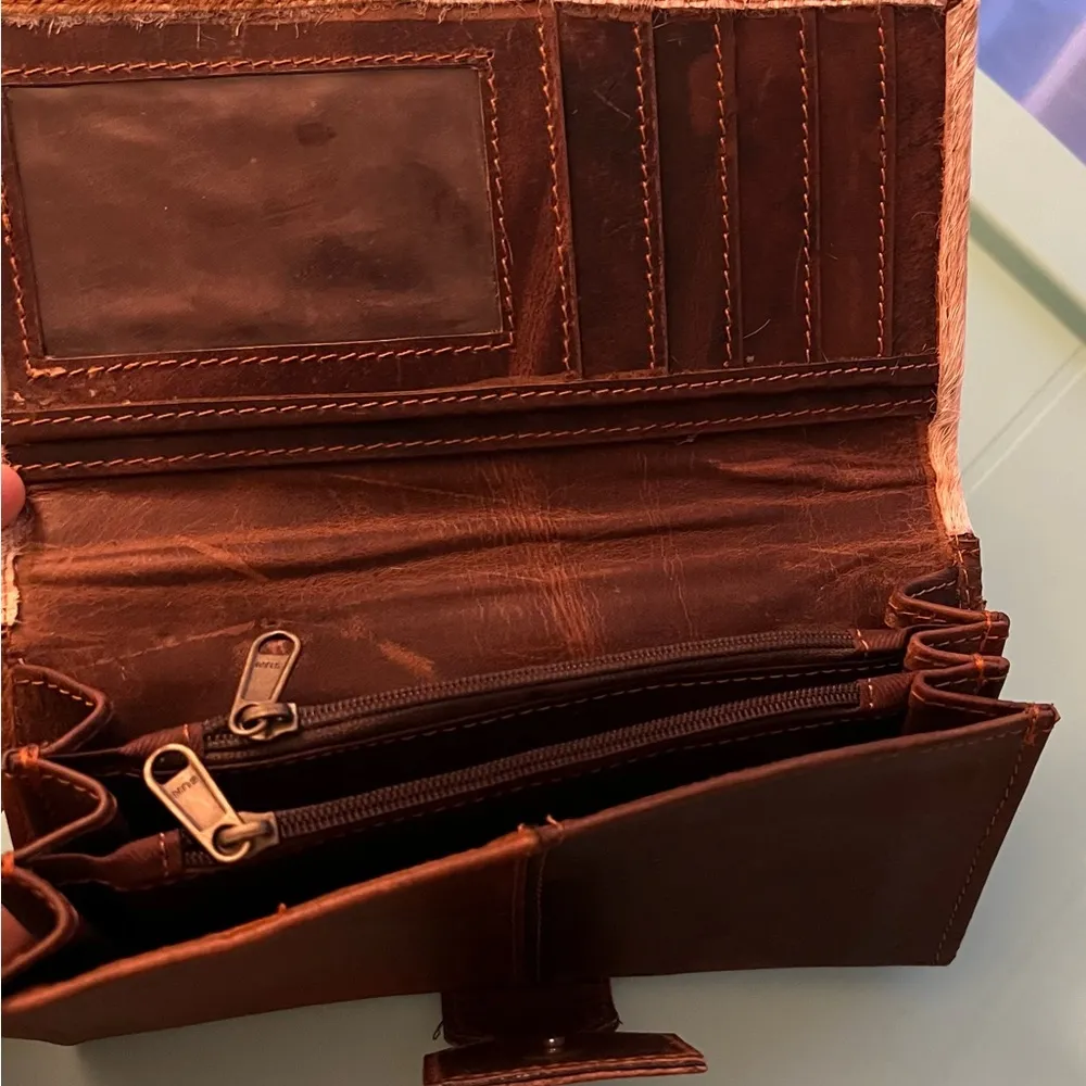 Leather Cowhide Wallet - Image 31