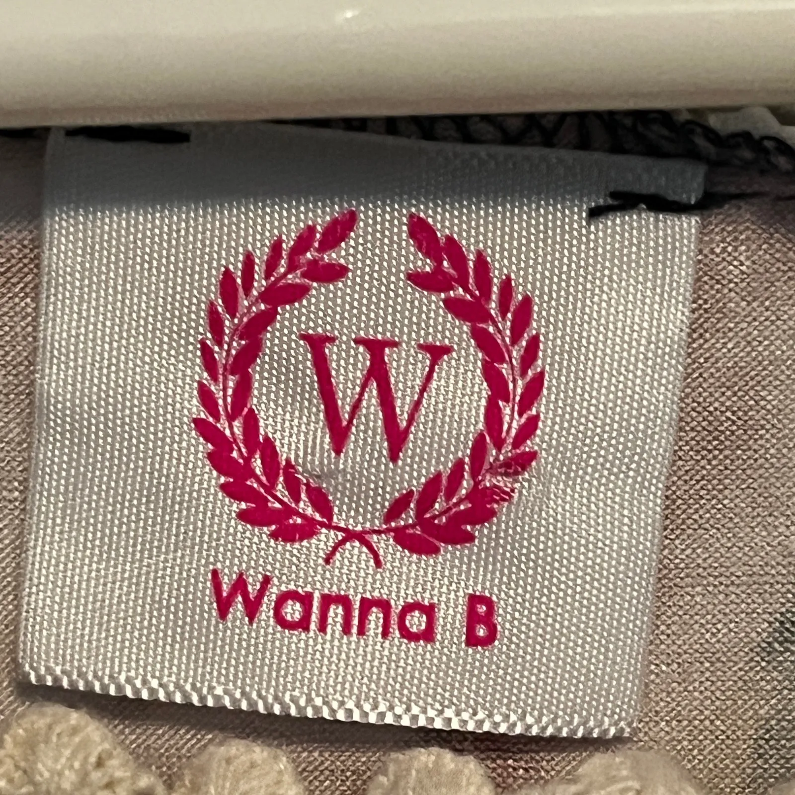 Wanna B Blue Floral Women's Sleeveless Loose Shirt L - Image 4