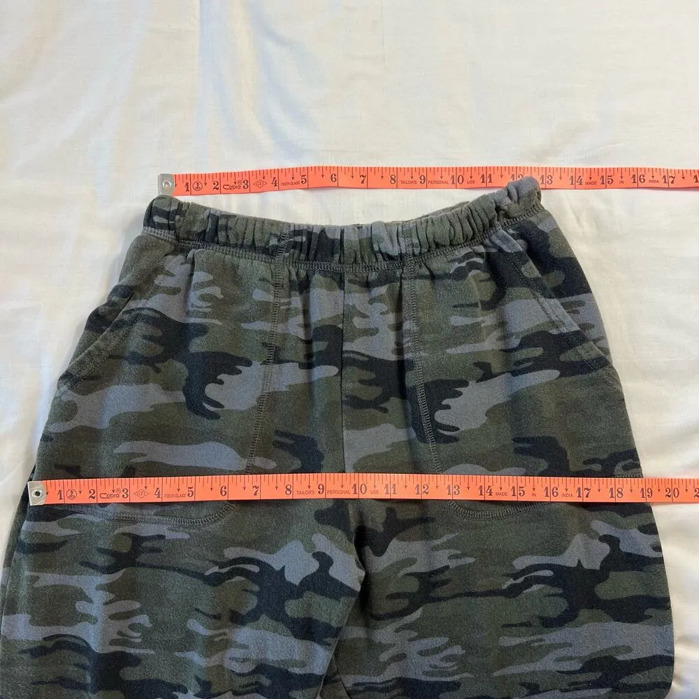 Sanctuary Women's XS Camo Sweatpants Joggers Green Stretch Waist - Image 5