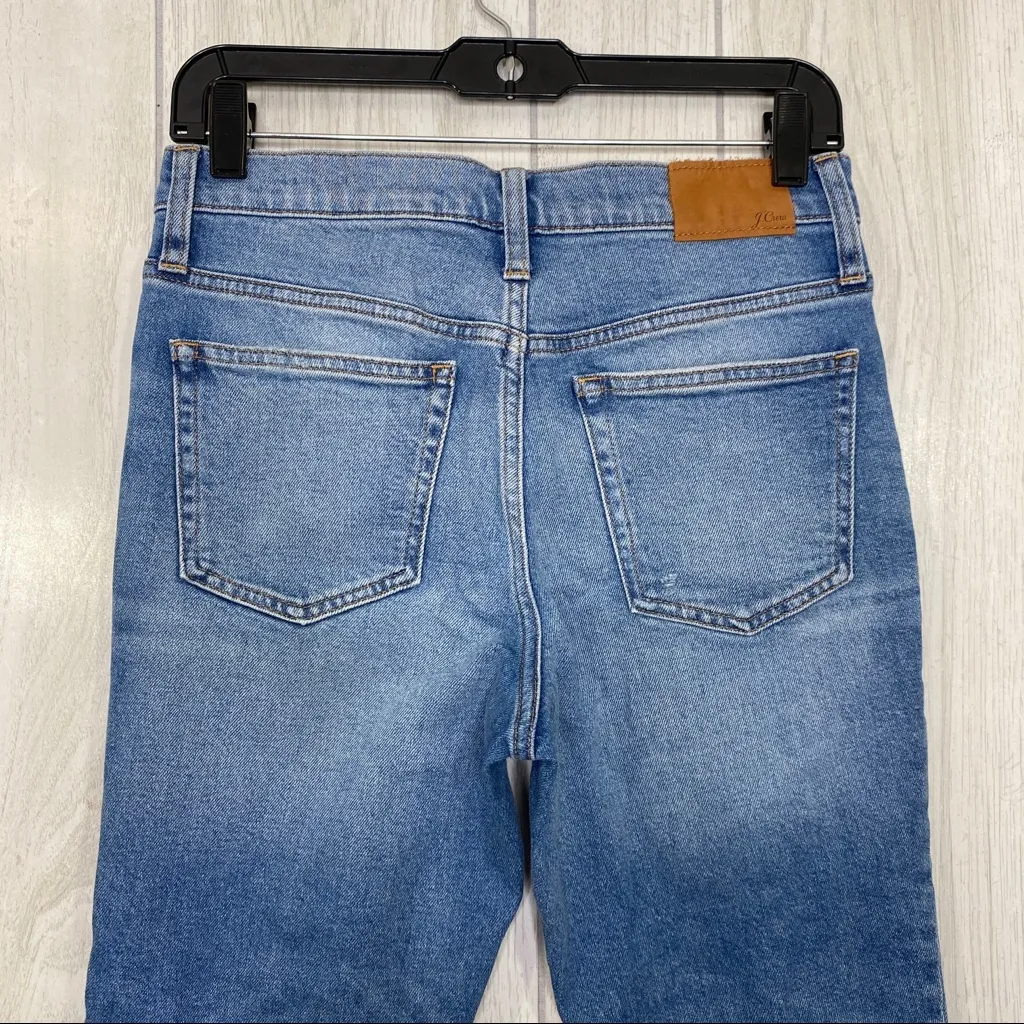 J. Crew 9” Billie Demi Boot Crop Jeans in Christy Wash size 26 BA622 - Image 5