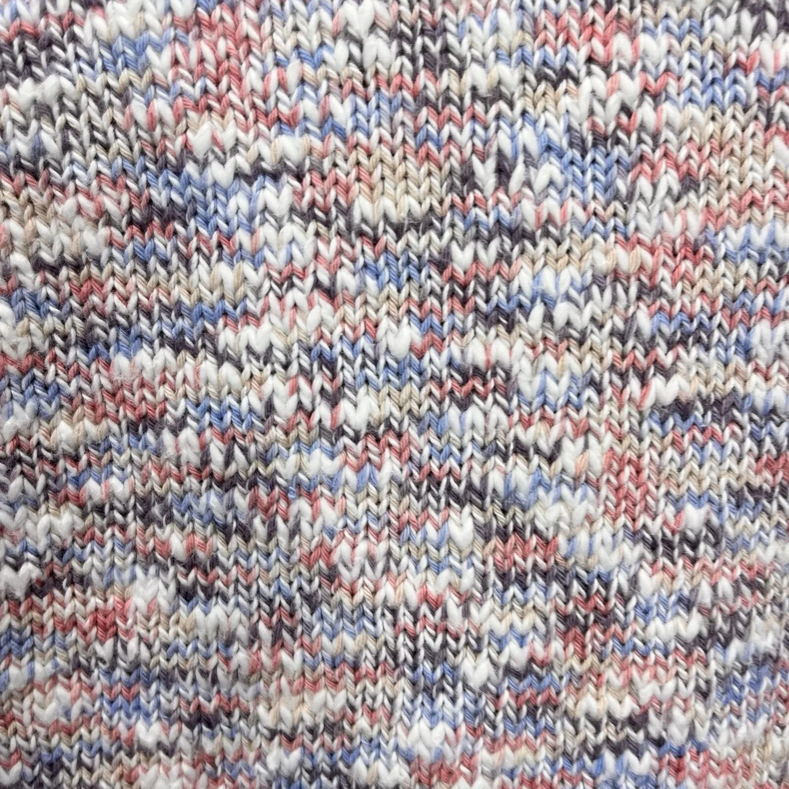 LL Bean Cotton Ragg Space Dye Funnelneck Pullover Sweater Size SMALL - Image 7