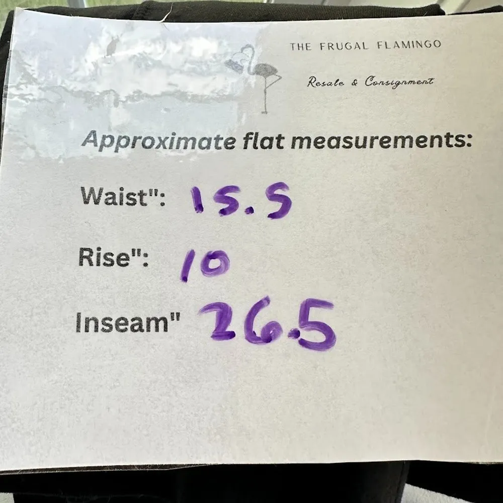 Athleta Black Jogger Pants Pull On Zip Cargo Size 6 Travel Athletic Pocket Nylon - Image 7