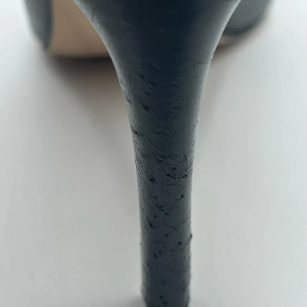 Michael Kors Ankle Boot Zip Heels Bootie‎ Black Leather - Image 8