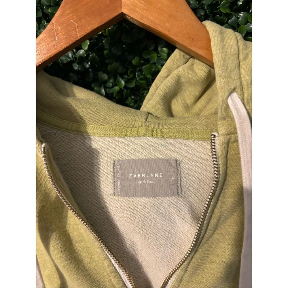 Everlane Green Apple Cropped Jacket Sz Medium - Image 2
