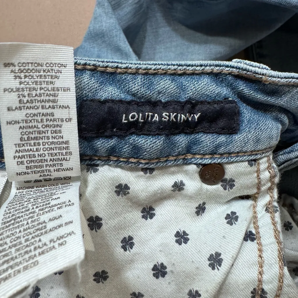 Lucky Brand Women's Lolita Skinny Light Blue Jeans - Image 7